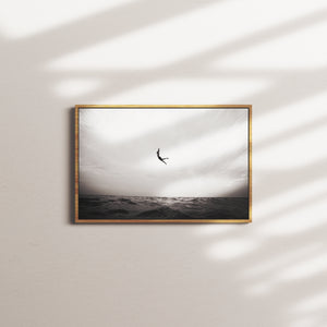 clouded plunge — oak frame
