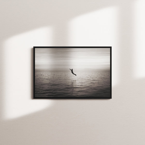 coal harbor portrait — black frame