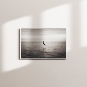coal harbor portrait — white frame