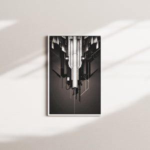 coal hour — white frame