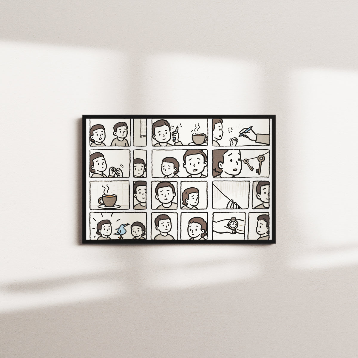 coal shift — black frame