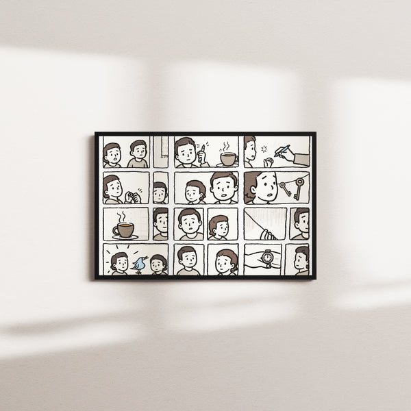 coal shift — black frame
