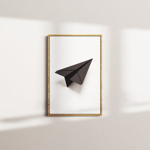 coal stillness — oak frame