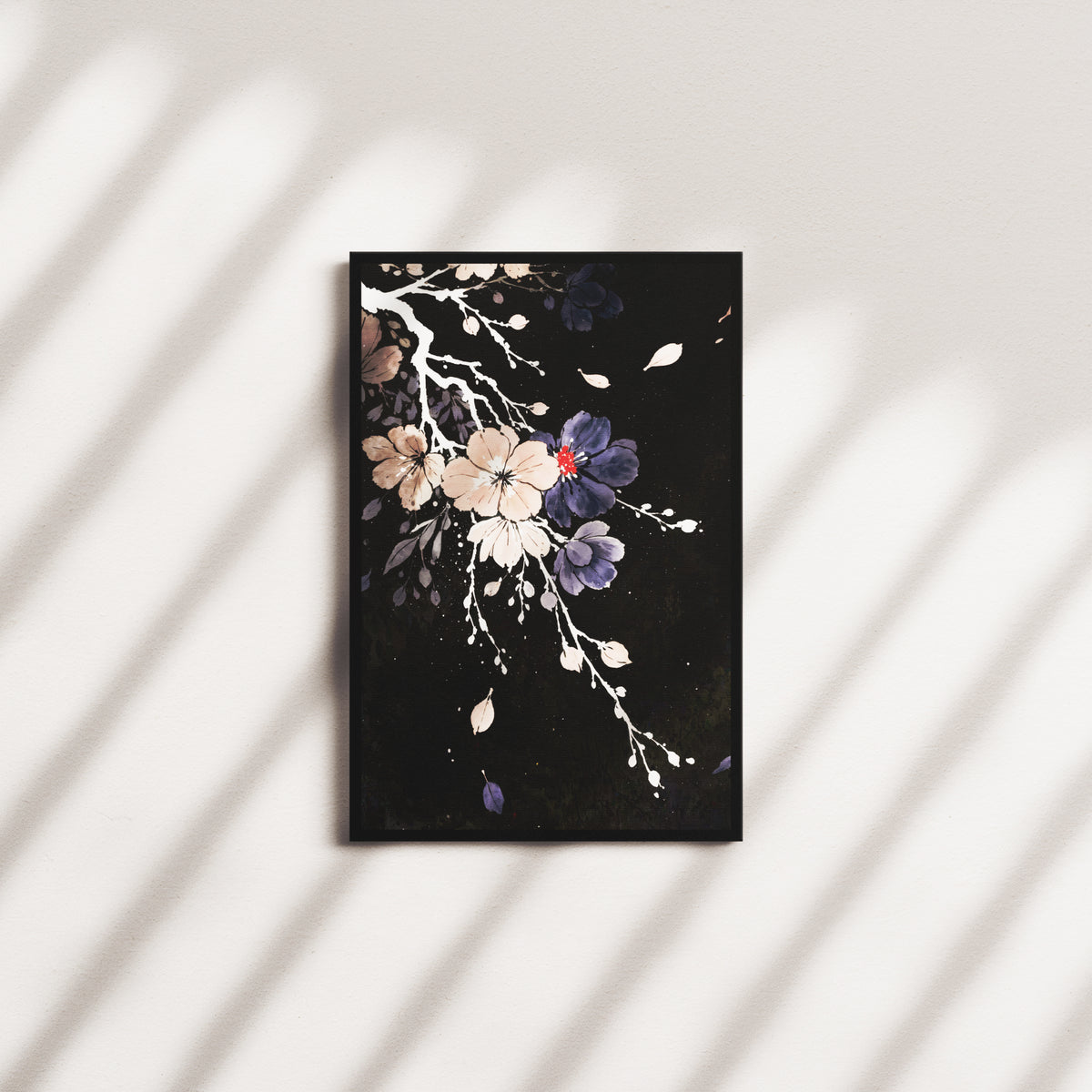 cobalt bloom — black frame