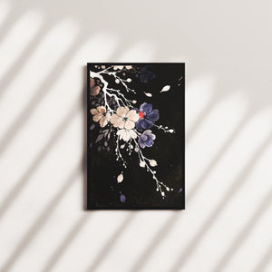 cobalt bloom — black frame