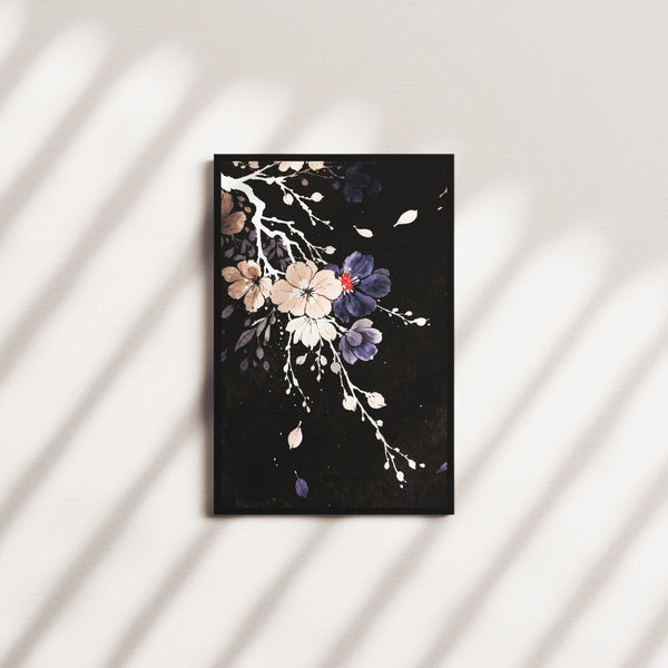 cobalt bloom — black frame