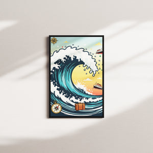 cobalt break nocturne — black frame