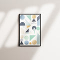 cobalt fracture nocturne — black frame