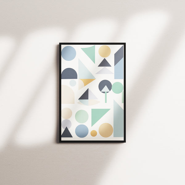 cobalt fracture nocturne — black frame