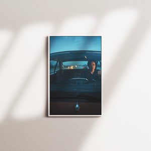 cobalt lumen — white frame