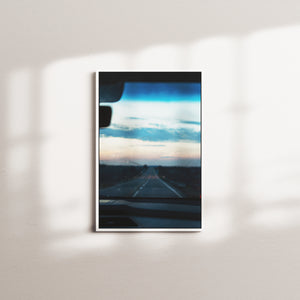 cobalt reverie — white frame