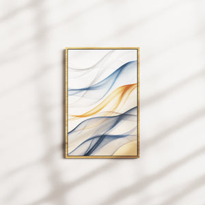 cobalt tone — oak frame