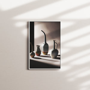 cobalt vessel — white frame