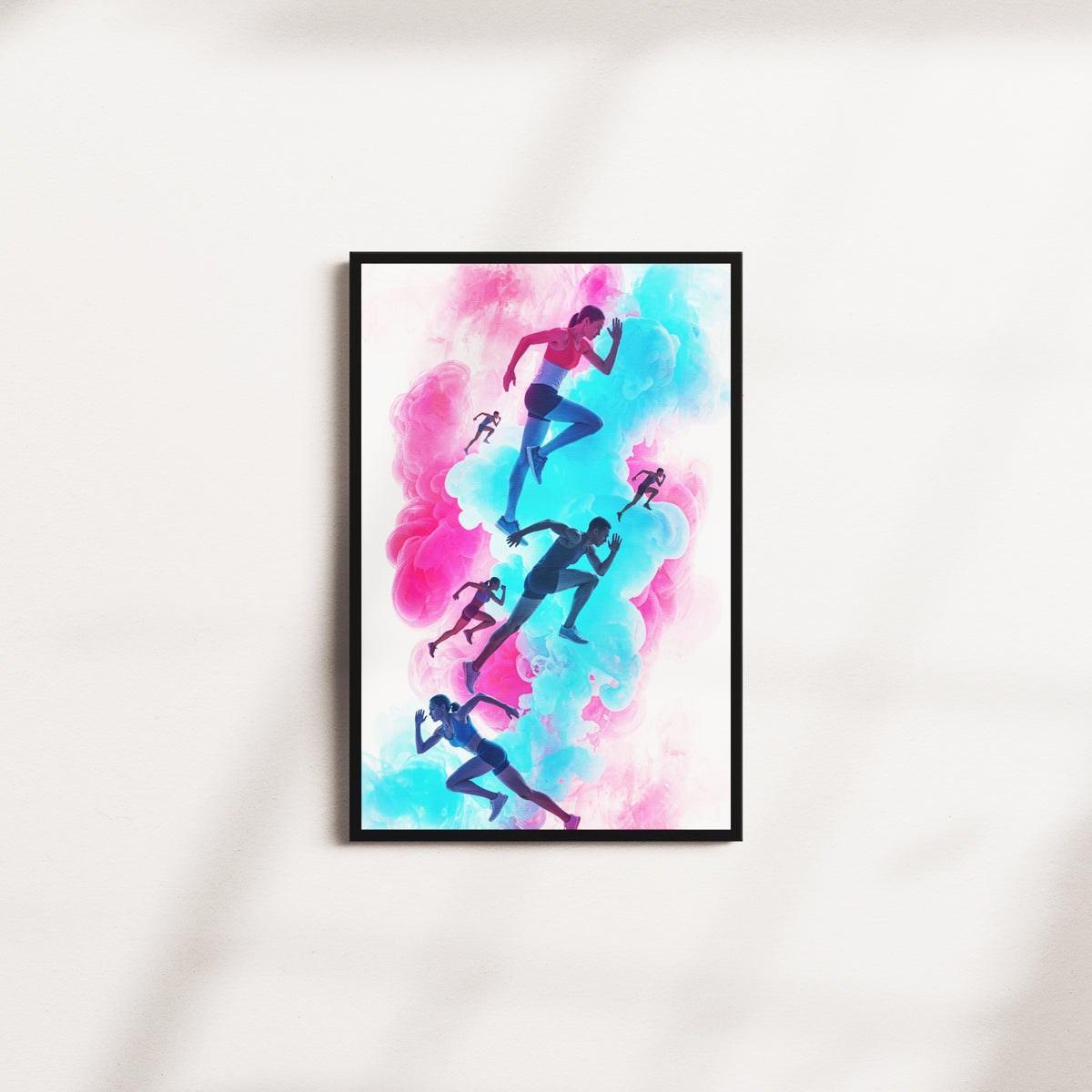 coral beacon — black frame