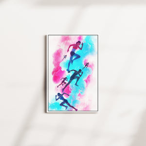 coral beacon — white frame