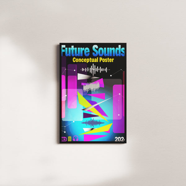 coral break — black frame