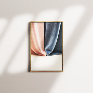 coral crossing — oak frame