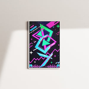 coral current — white frame