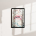 coral shift — black frame