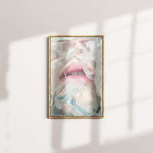 coral shift — oak frame