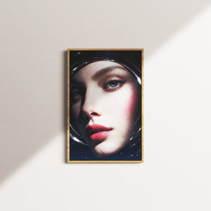 cosmic gaze — oak frame