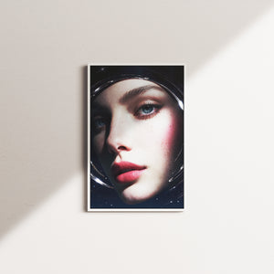 cosmic gaze — white frame
