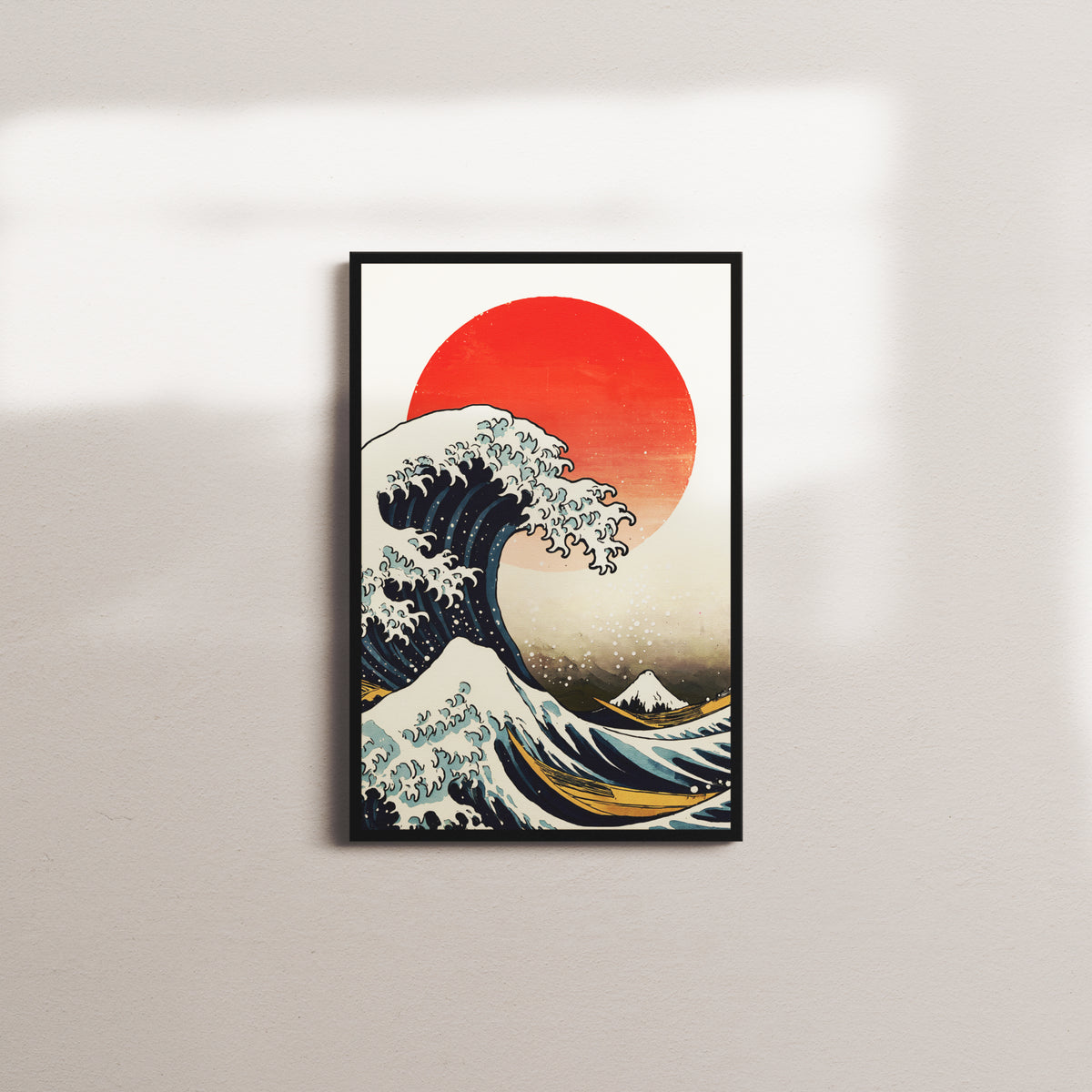 crimson break — black frame