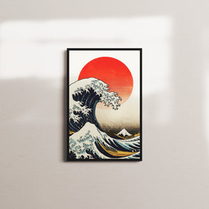 crimson break — black frame