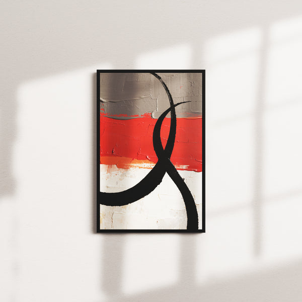 crimson chorus — black frame