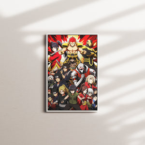 crimson foundation light — white frame
