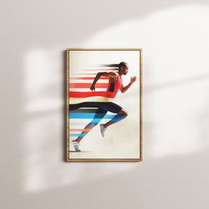 crimson foundation — oak frame