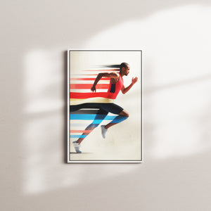 crimson foundation — white frame