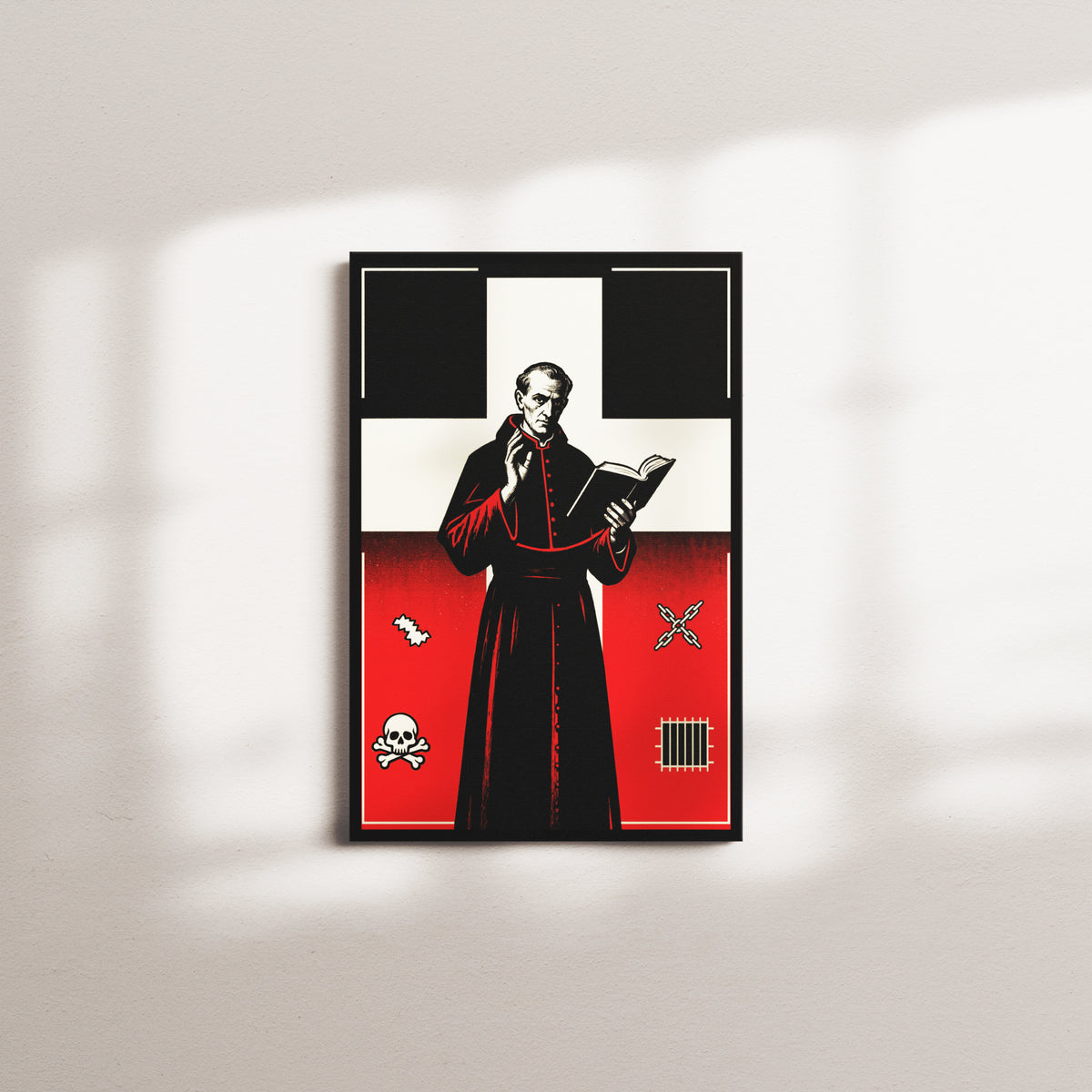 crimson sacrament — black frame