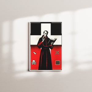 crimson sacrament — white frame