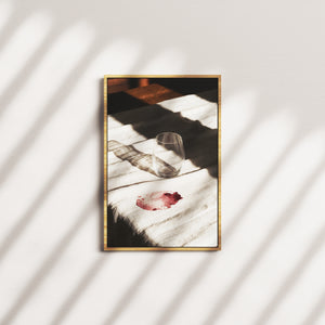 crimson service — oak frame