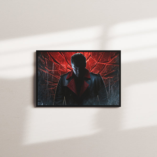 crimson shift light — black frame
