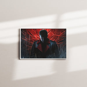 crimson shift light — white frame
