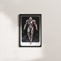 crimson tone — black frame