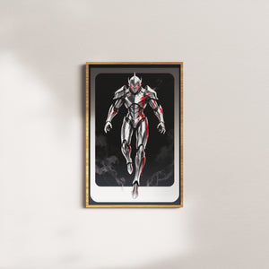 crimson tone — oak frame