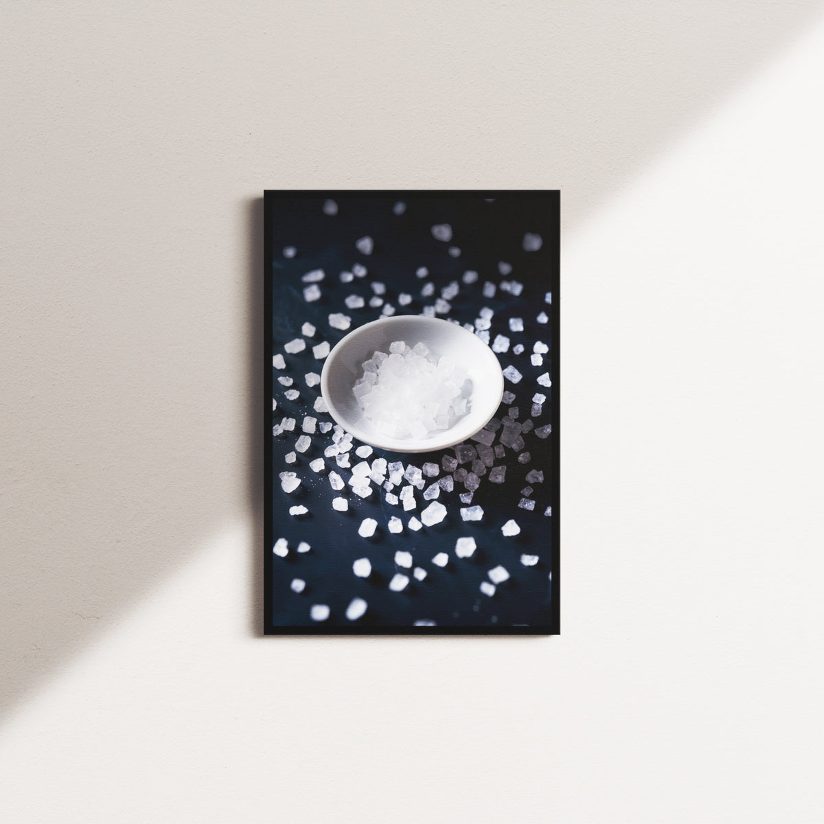 crystal purity — black frame