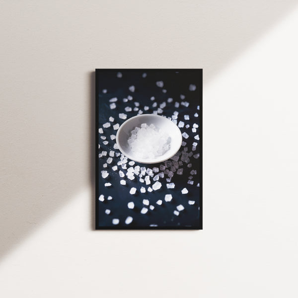 crystal purity — black frame