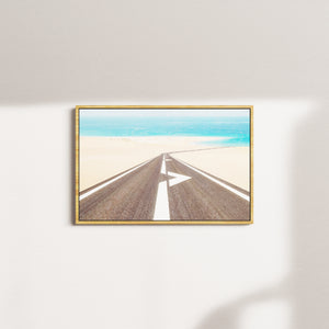 distant horizon — oak frame