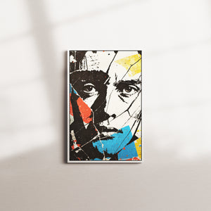 dual fragment — white frame