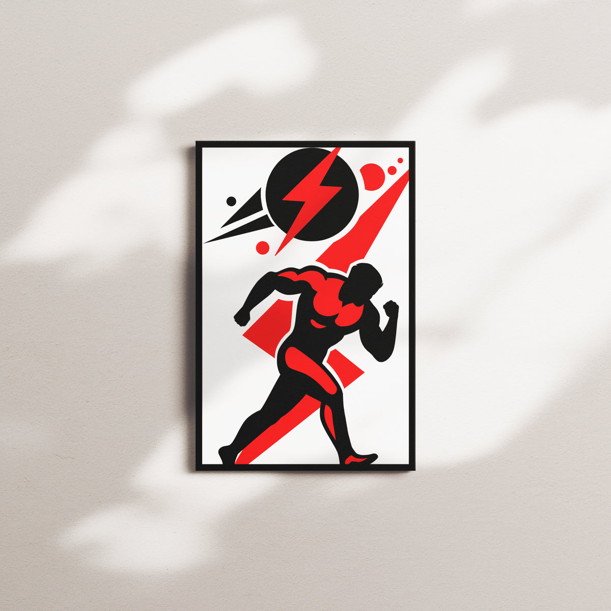 electric flight — black frame