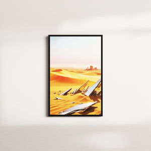 ember dune — black frame