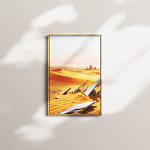 ember dune — oak frame