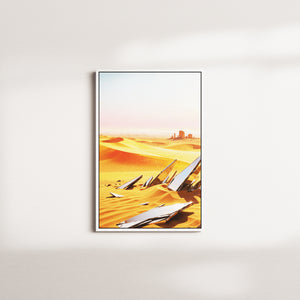 ember dune — white frame