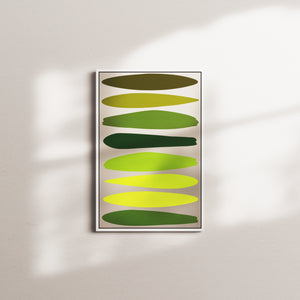 emerald array — white frame