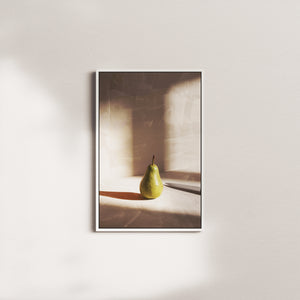 emerald slice — white frame