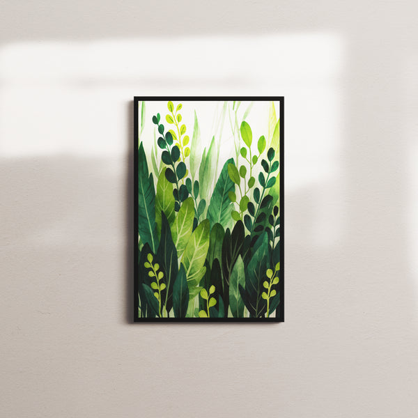 emerald symphony — black frame